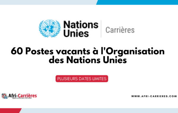 Postes vacants Nations Unies 1