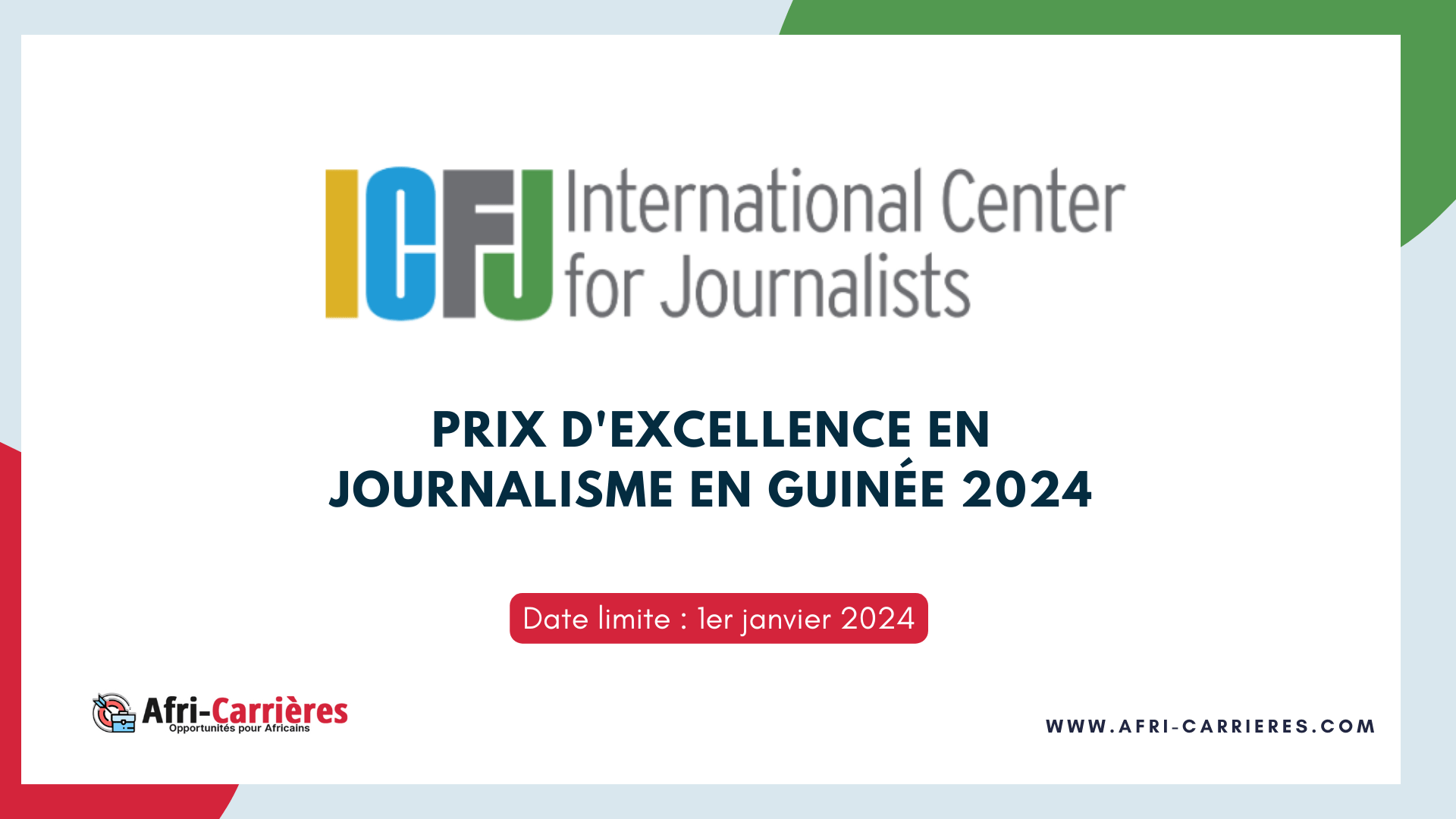 Prix d'Excellence en Journalisme en Guinée
