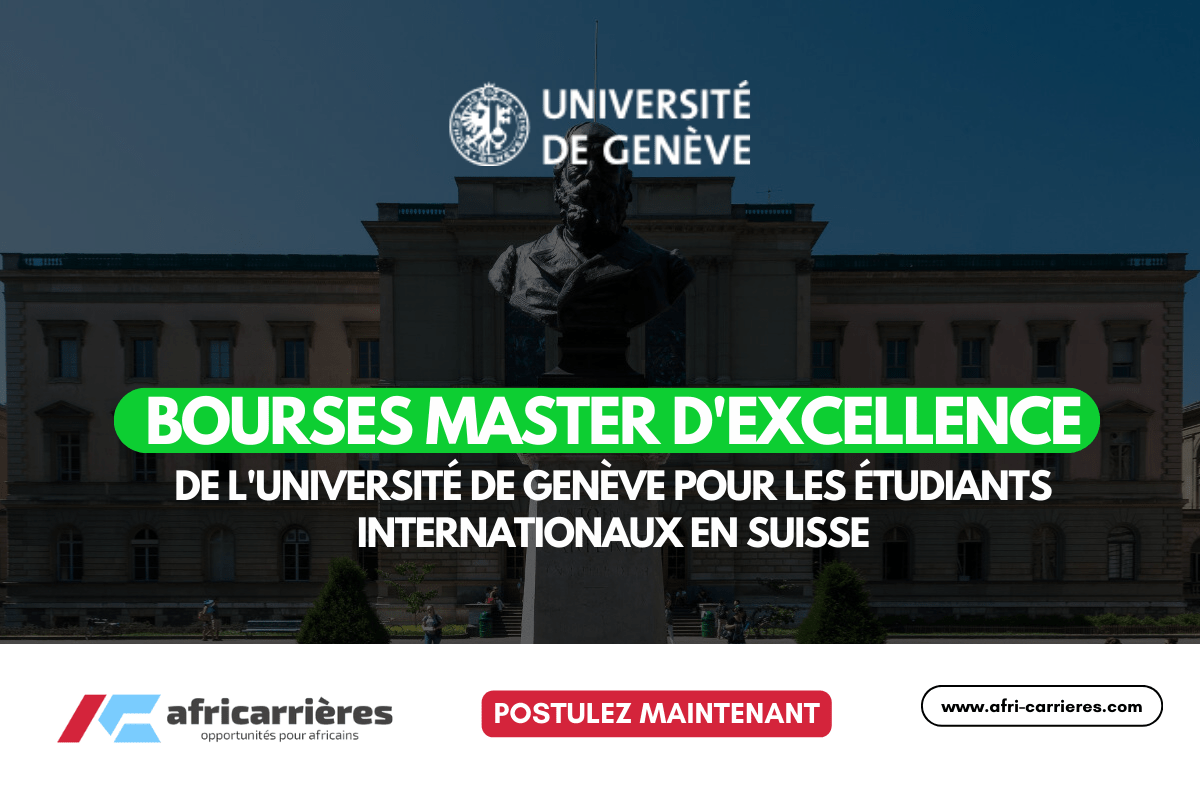 Bourses d'excellence de master 2025 en suisse pour étrangers