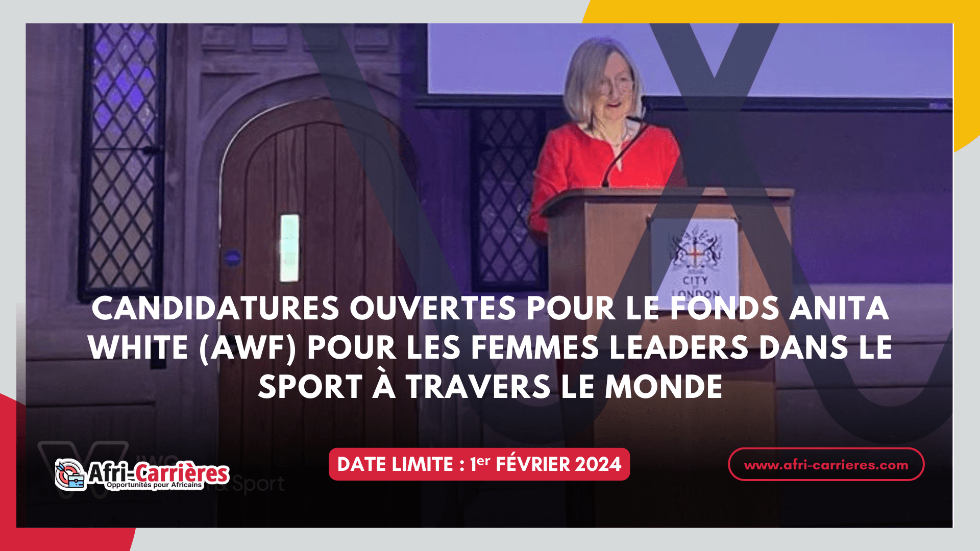Fonds Anita White (AWF) 2024