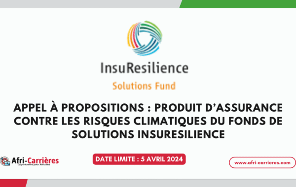 Fonds de solutions InsuResilience 1