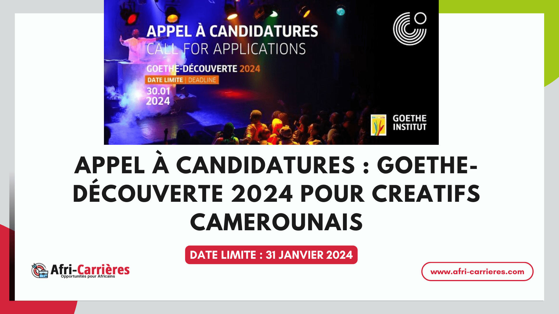 GOETHE DÉCOUVERTE 2024