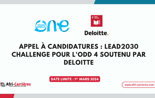 Lead2030 Challenge pour lODD 4 1