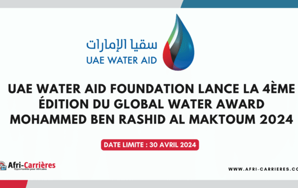 Prix mondial de leau de Mohammed bin Rashid Al Maktoum 1