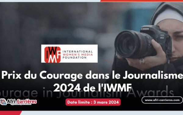 Prix du Courage dans le Journalisme 2024 de lIWMF 1