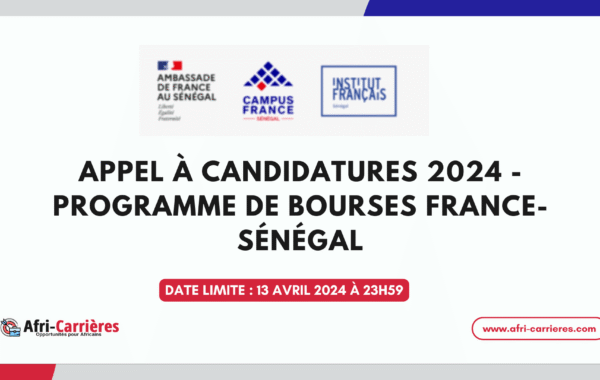 Programme de Bourses France Senegal
