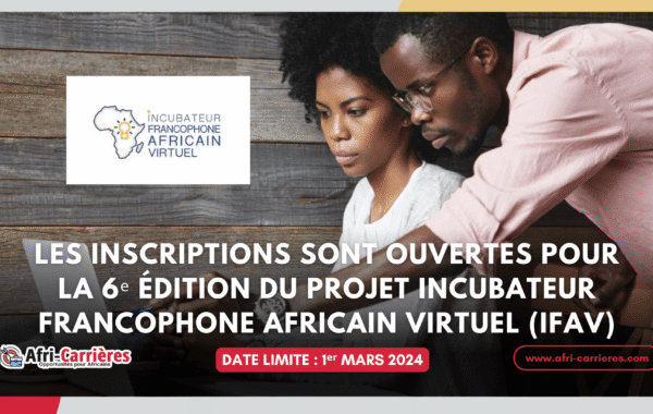 Projet Incubateur Francophone Africain Virtuel 1