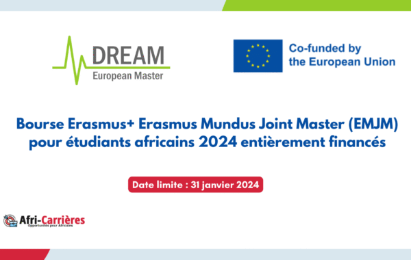 bourses Erasmus Mundus Dream Joint Master 1