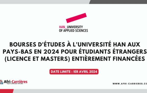 bourses HAN aux Pays Bas 2024 1 1