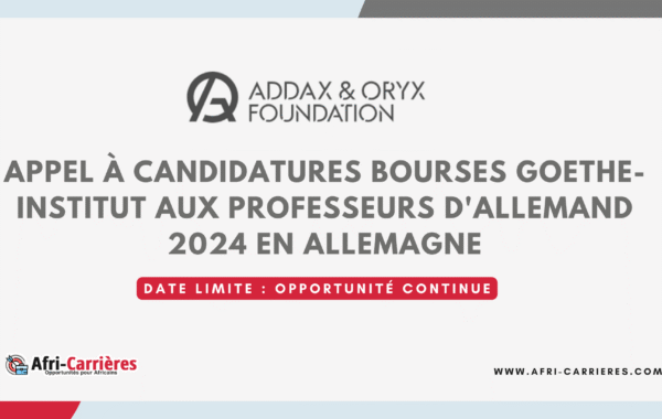 programme de subventions Fondation Addax et Oryx