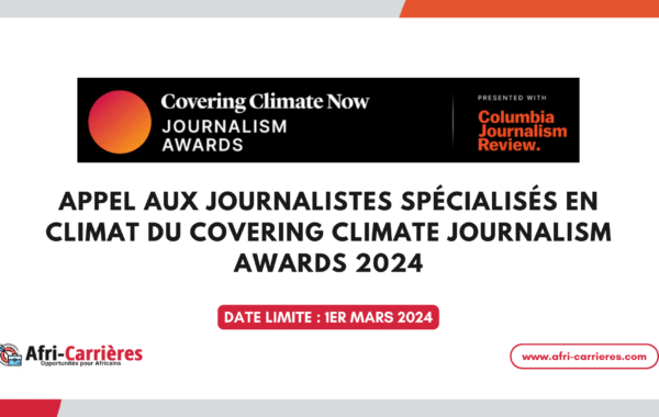 Appel aux journalistes specialises en climat 1