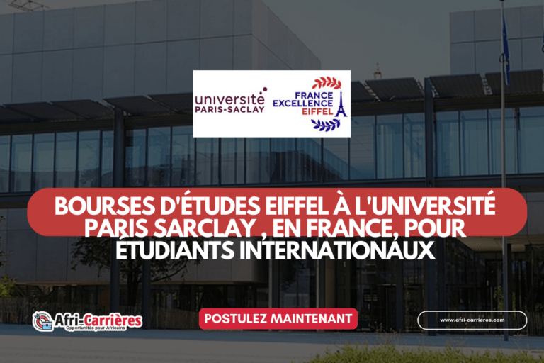 Bourse Eiffel Université Paris Sarclay