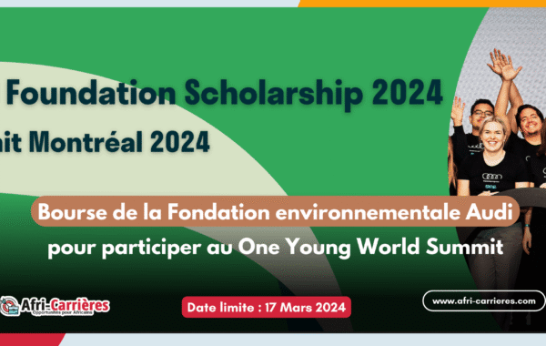 Bourse de la Fondation environnementale Audi 1