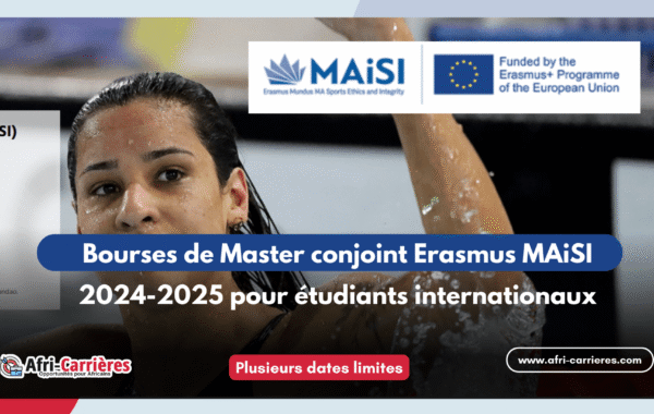 Bourses de Master conjoint Erasmus MAiSI