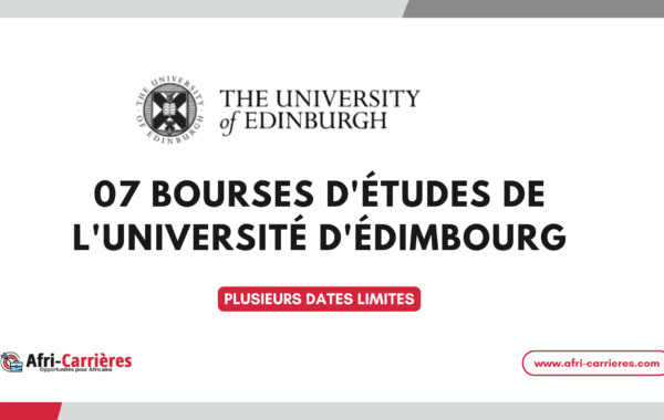 Bourses de lUniversite dEdimbourg 1