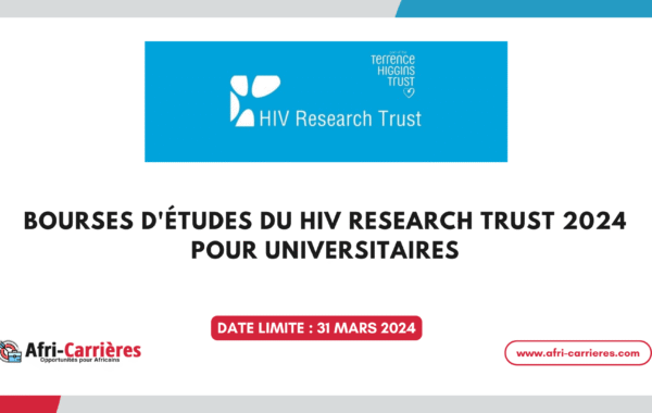 Bourses detudes HIV Research Trust 1