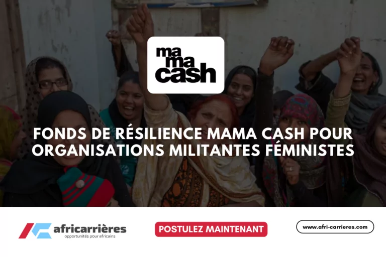 Fonds de solidarité Mama Cash pour organisations féministes 2026