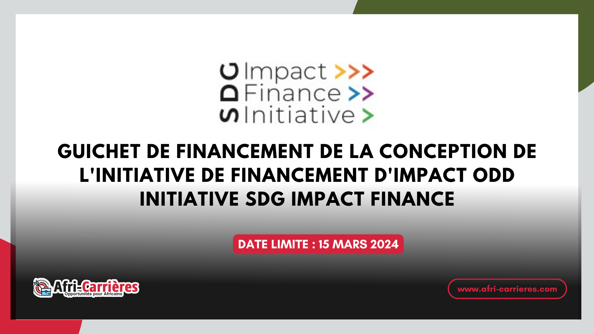 Initiative SDG Impact Finance