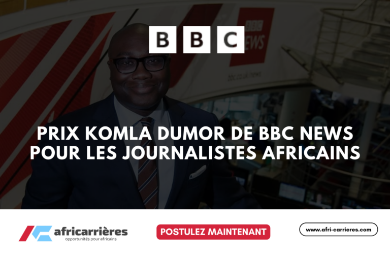 Prix Komla Dumor de BBC News - BBC News Komla Dumor Award