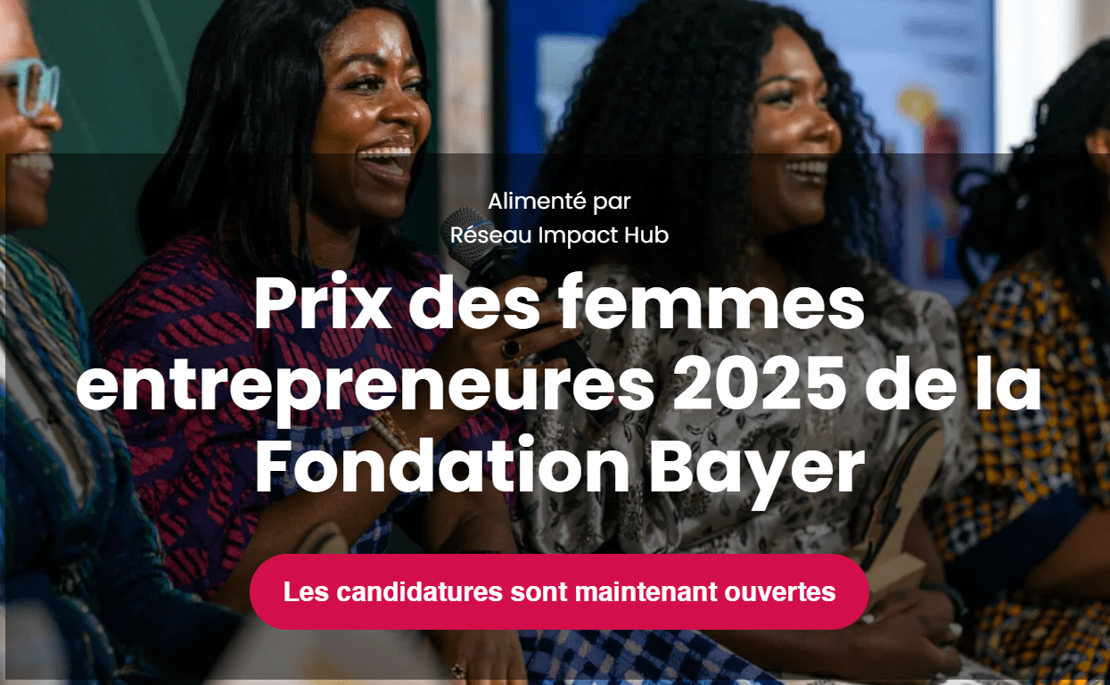 Prix de l'autonomisation des femmes 2025 Fondation Bayer