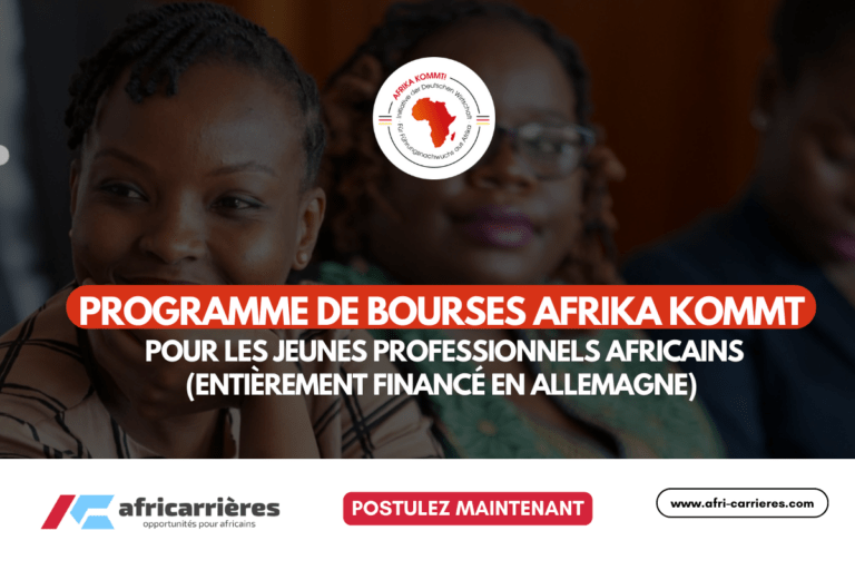 Programme de bourses AFRIKA KOMMT