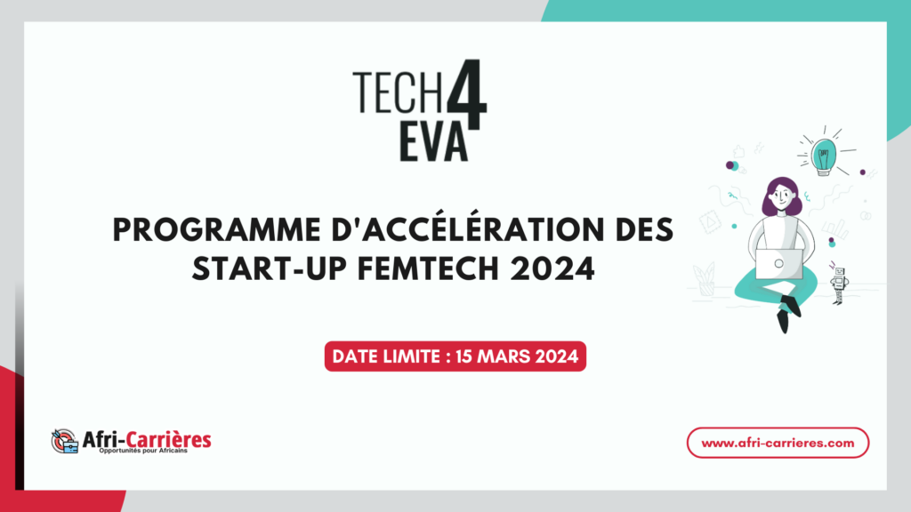 Programme d'accélération des start-up FemTech