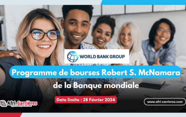 Programme de bourses Robert S. McNamara 1
