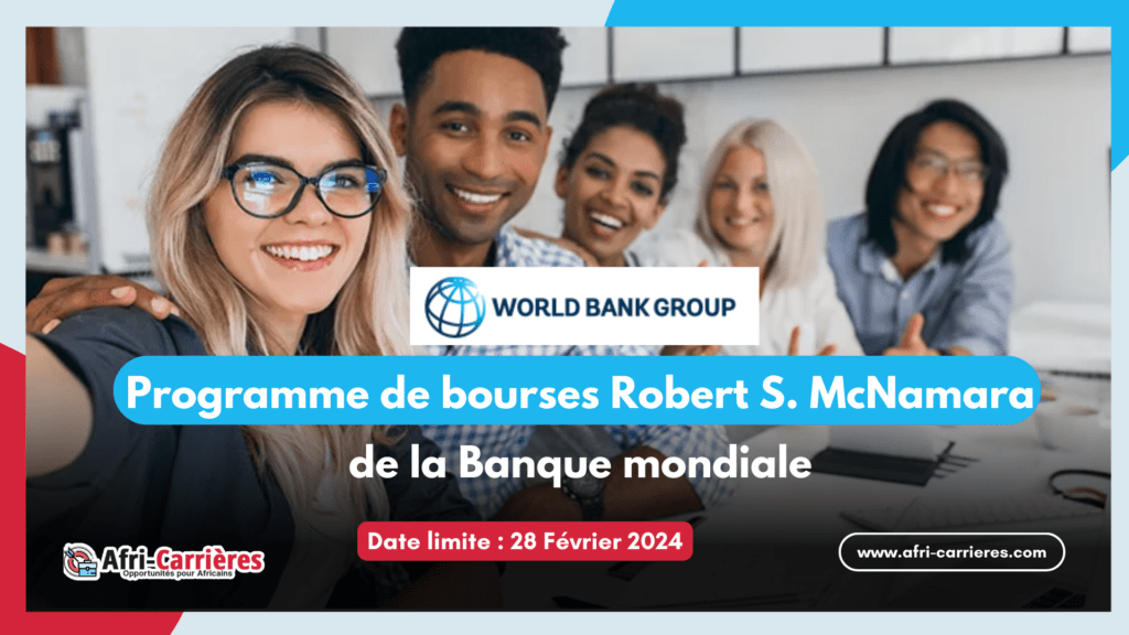 Bourses Robert S. McNamara du Groupe de la Banque Mondiale