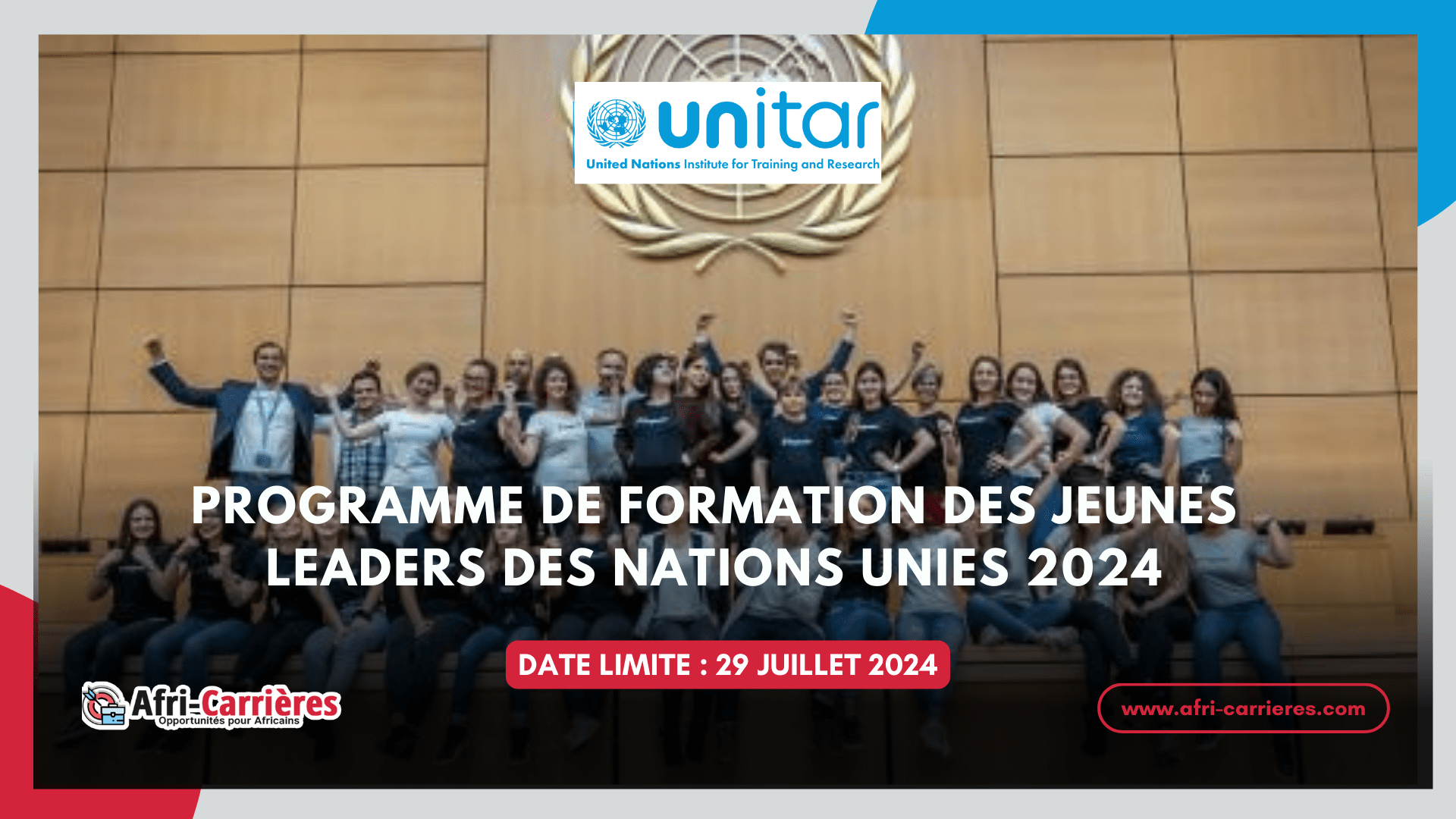 Programme de formation des jeunes leaders des Nations Unies 2024