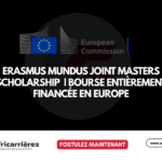 Masters conjoints Erasmus Mundus 2026-2027 en Europe pour étudiants internationaux