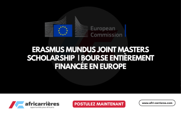 bourse Erasmus Mundus Joint Masters 2027