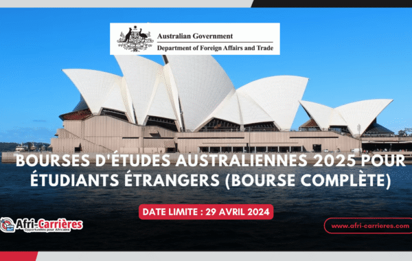 bourses australiennes 2025 du gouvernement australien