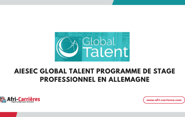 AIESEC Global Talent Programme de Stage professionnel en Allemagne