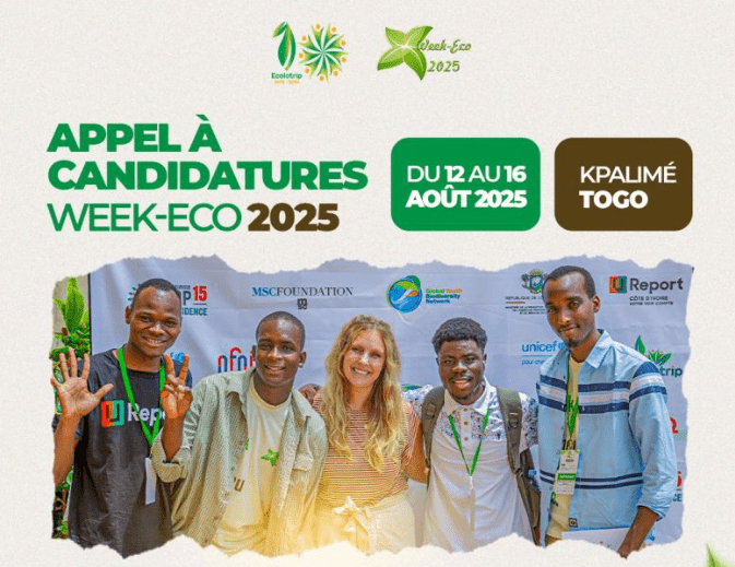 Appel à candidatures Week-Eco 2025 pour jeunes francophones acteurs climatiques