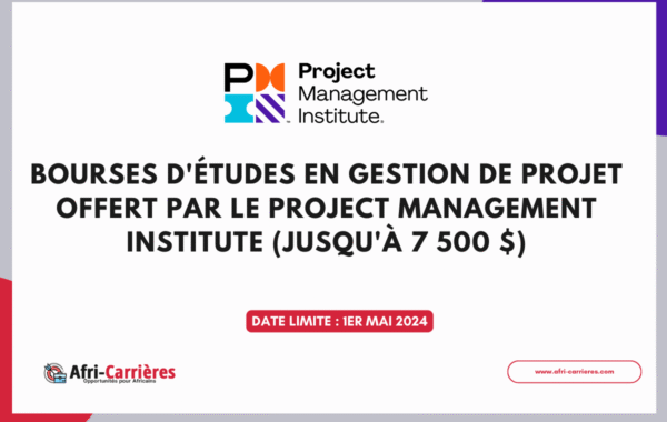 Bourses academiques PMI en Gestion de Projet 1