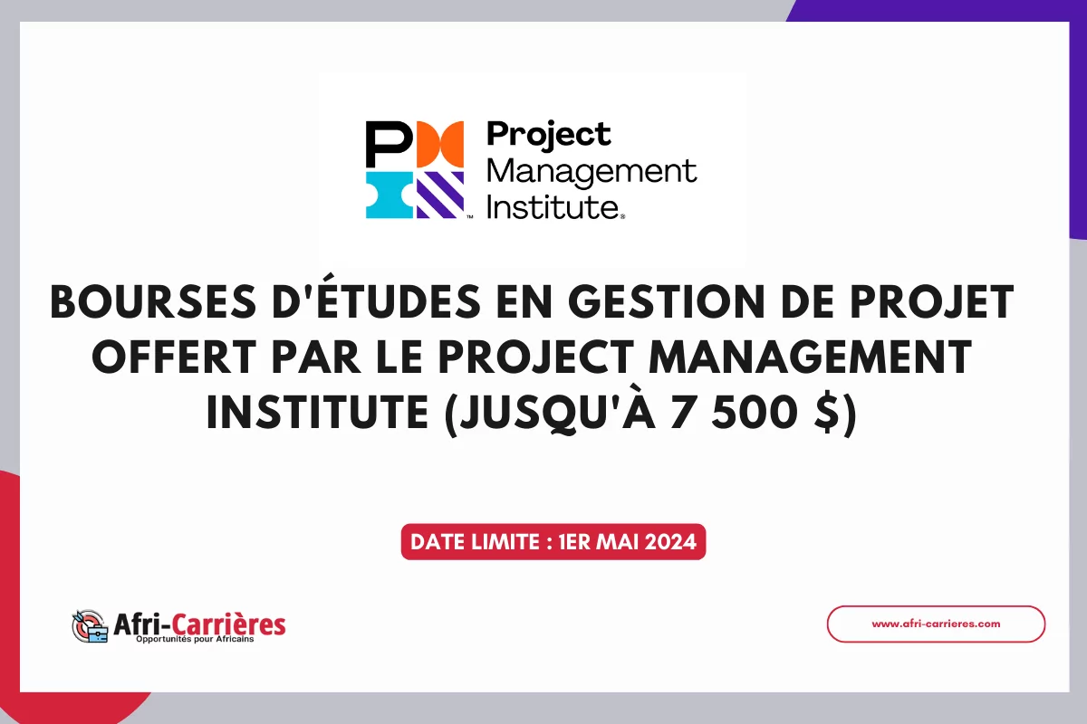 Bourses académiques PMI en Gestion de Projet