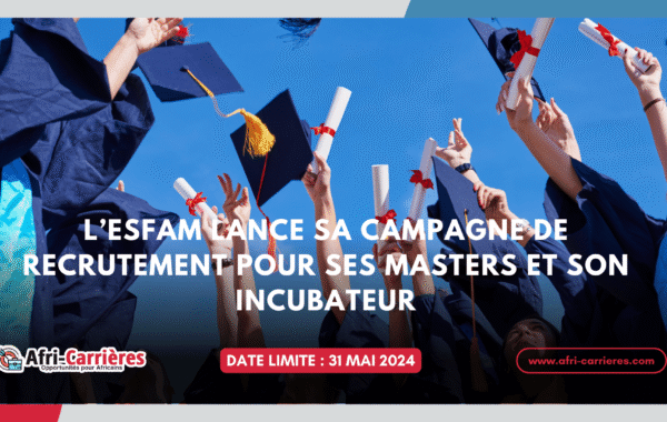 Campagne ESFAM de recrutement