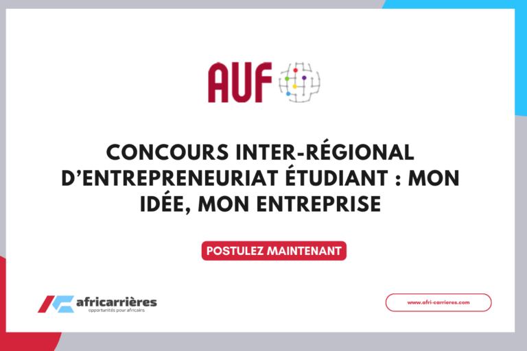 Concours Mon Idée Mon Entreprise 2025 pour entrepreneurs