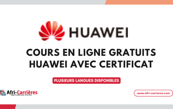 Cours en ligne gratuits Huawei avec certificat 1