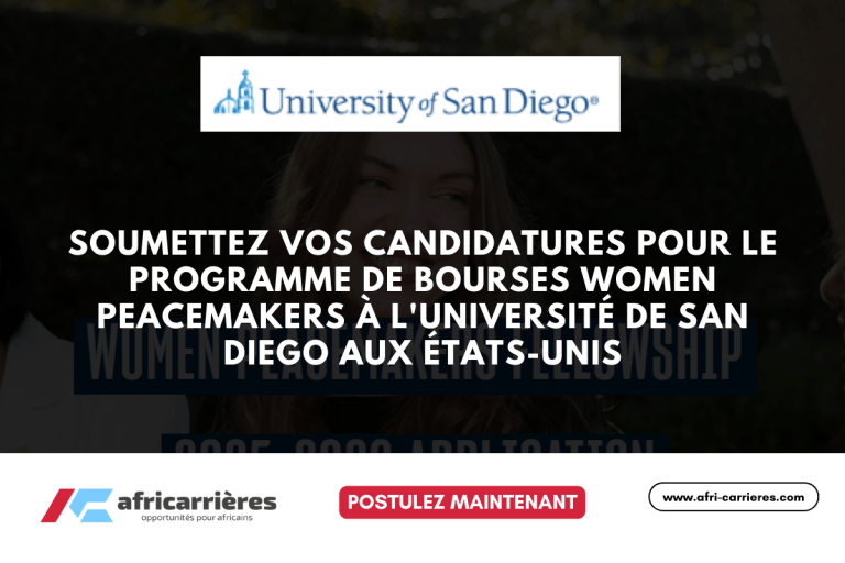 Programme de bourses Women PeaceMakers