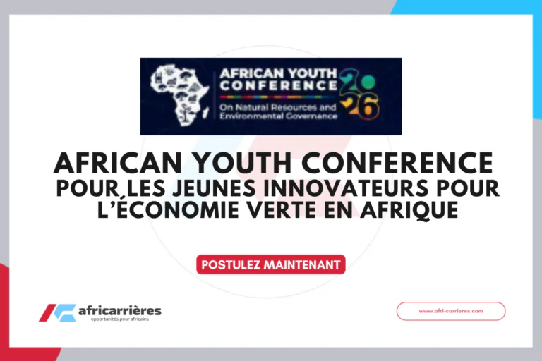 African Youth Conference 2026 pour les jeunes innovateurs pour l’économie verte en Afrique