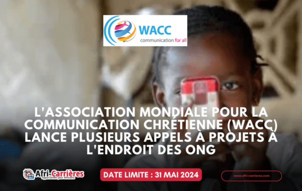 Appel a projets WACC 2024 2025
