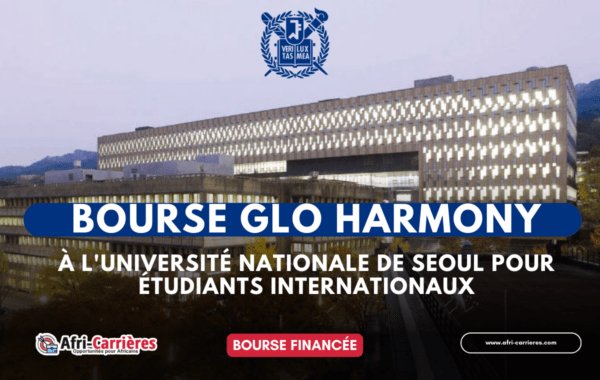 Bourse Glo Harmony a lUniversite Nationale de Seoul pour etudiants internationaux