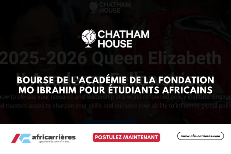 bourse de l'Académie de la Fondation Mo Ibrahim