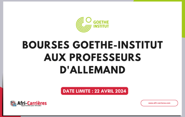 Bourses Goethe Institut aux professeurs dallemand