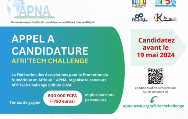 Concours Afritech Challenge 2024 de la Federation des Associations pour la Promotion du Numerique en Afrique