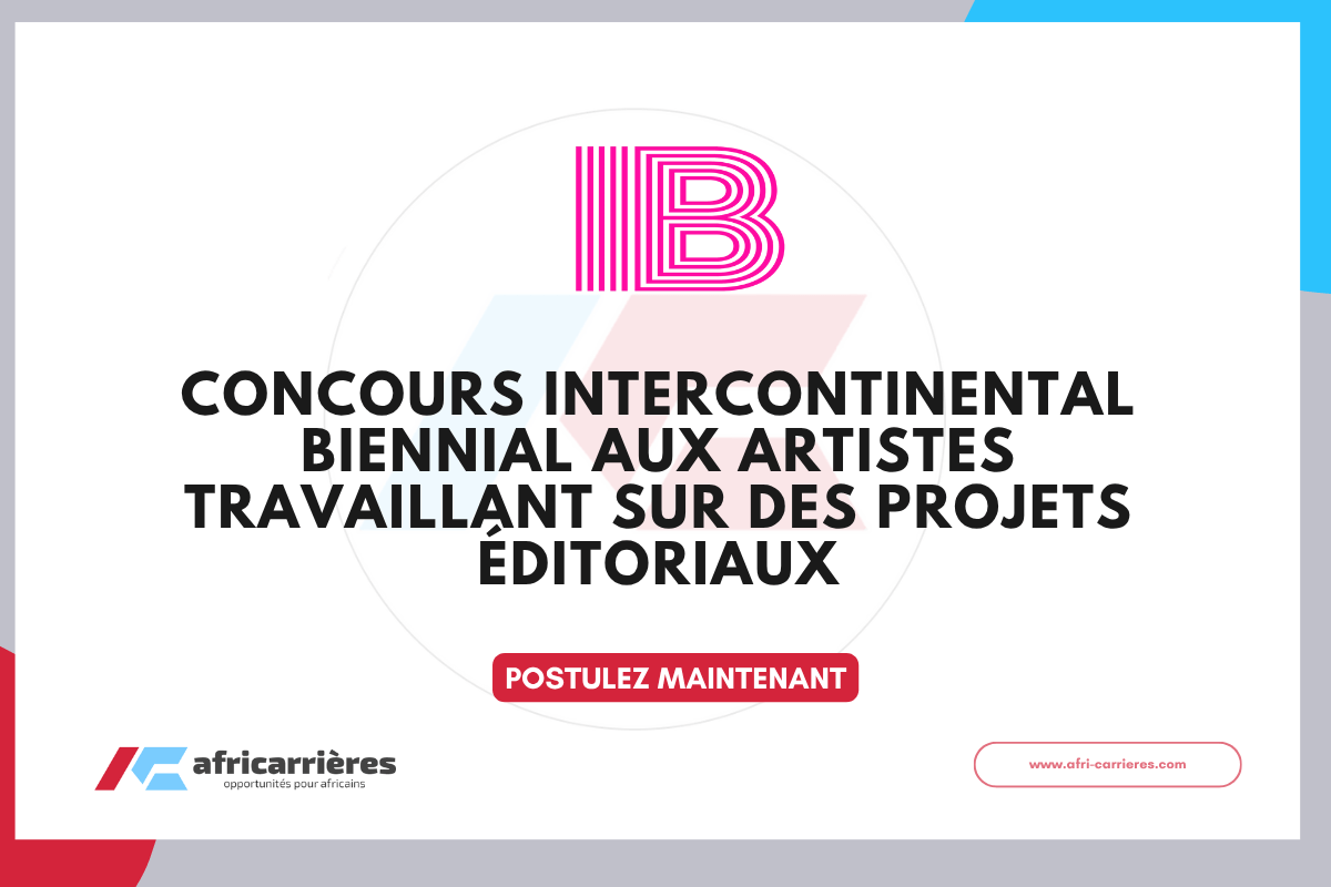 Appel aux projets éditoriaux 2025 de la Intercontinental Biennial pour artistes