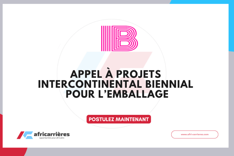 Appel à projets Intercontinental Biennial 2025 pour l’emballage