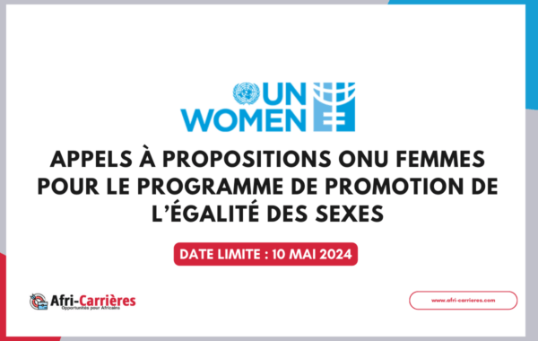 Programme de promotion de legalite des sexes