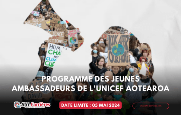 Programme des jeunes ambassadeurs de lUNICEF Aotearoa 2024